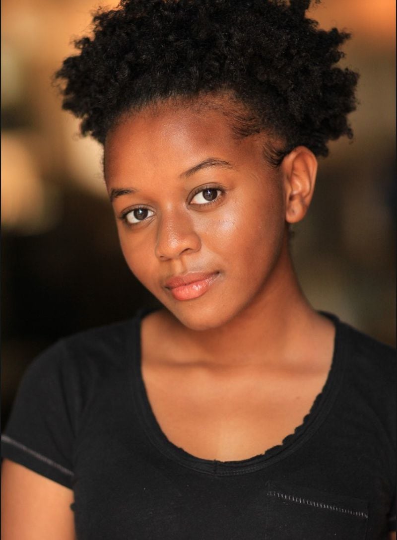 Recent Spelman graduate Alexis Woodard is co-director of "Hands Up," an Alliance production for the 2020-2021 season that examines black life  in the era of Michael Brown and George Floyd. Photo courtesy of the Alliance Theatre