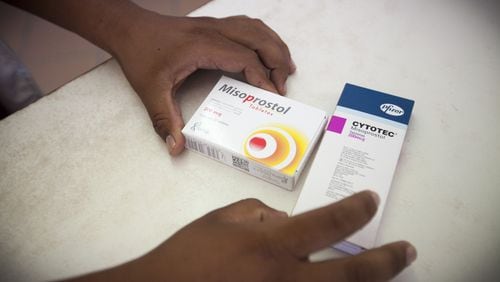 Generic misoprostol, which sells for $35 a box, and the branded Cytotec, which go for $175, at a pharmacy in Nuevo Progreso, across the border from McAllen. With requirements that may shut down most abortion clinics in Texas, women in impoverished areas may turn to taking abortion pills without prescriptions or medical supervision.