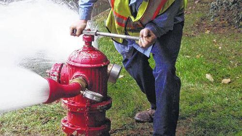 The city of College Park will be flushing fire hydrants April 1 - 6. CONTRIBUTED