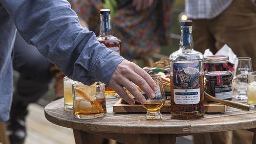 Wyoming Whiskey's Limited Edition National Parks No. 2 Straight Bourbon Whiskey benefits Yellowstone National Park.
Courtesy of Wyoming Whiskey