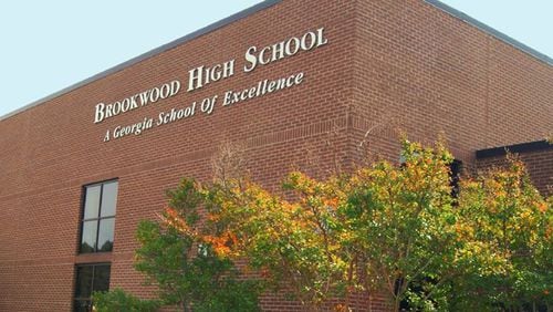 A student was rushed to the hospital after being stabbed at Brookwood High School in Gwinnett County. (Courtesy of Gwinnett County Public Schools)