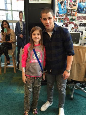 Nick Jonas visits Children's Healthcare of Atlanta