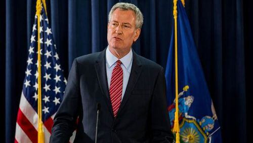 New York City Mayor Bill de Blasio claimed graduation rates in New York City schools have increased as much as 50 percent since the state legislature gave control to the city’s mayor. (Courtesy: NYC Mayor’s Flickr page)