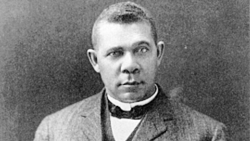 Booker T. Washington delivered his famous Atlanta Compromise speech at the 1895 Atlanta Cotton States and International Exposition in today's Piedmont Park. (file)