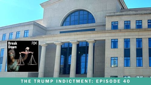 In the latest episode of the AJC's "Breakdown" podcast, the Georgia Court of Appeals agrees to hear arguments for the removal of DA Fani Willis from Georgia's Trump racketeering case. The court's involvement could delay the case well into 2025. (Kate Brumback/AP file)