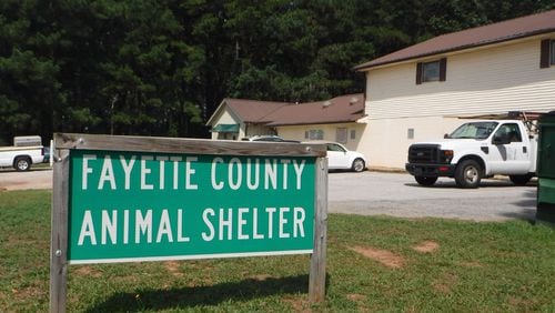 Fayette County’s animal shelter was last renovated in 2001. AJC file photo