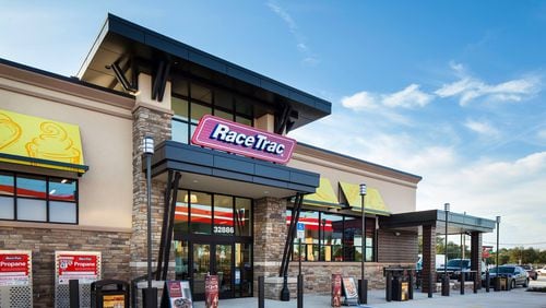 RaceTrac returns to Braselton seeking zoning changes for construction of a convenience store/gas station at the southwest corner of the Thompson Mill Road/State Route 211 intersection. Courtesy RaceTrac