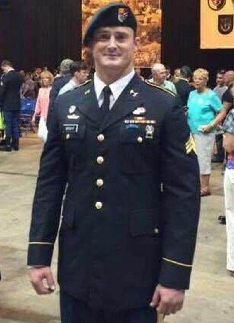 Ardie Wright said President Donald Trump was cordial when the president called him on Tuesday to offer his condolences about his son, Staff Sgt. Dustin Wright of Lyons, 29, a Green Beret who was killed during an ambush in Niger this month.