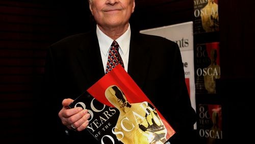 LOS ANGELES, CA - FEBRUARY 21: Author/television host Robert Osborne poses for photographers during the book signing for his new book "80 Years of the Oscars" at Barnes & Noble located at The Grove on February 21, 2009 in Los Angeles, California (Photo by Frederick M. Brown/Getty Images)