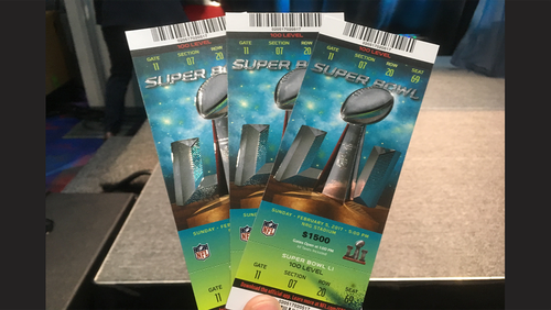 Authentic Super Bowl tickets have raised surfaces, holograms and other elements. No matter how real the fake ones look, they won't get you into the game, officials warn.