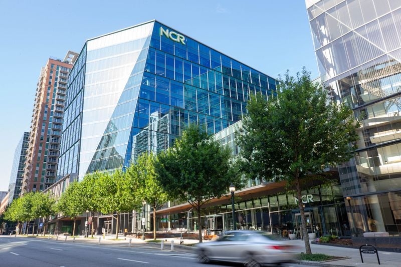 Over 200,000 square feet within the NCR Corporation building is available for subleasing in Atlanta on Thursday, July 6, 2023. (Katelyn Myrick/katelyn.myrick@ajc.com)