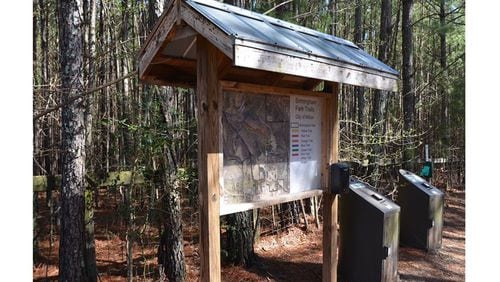 Milton’s Birmingham Park has had its 3.3 miles of trails recently rehabilitated for walkers and horseback riders. CITY OF MILTON via Facebook