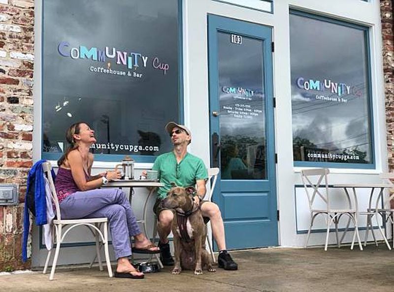 Community Cup serves delicious coffee and donates a portion of the proceeds to nonprofits.