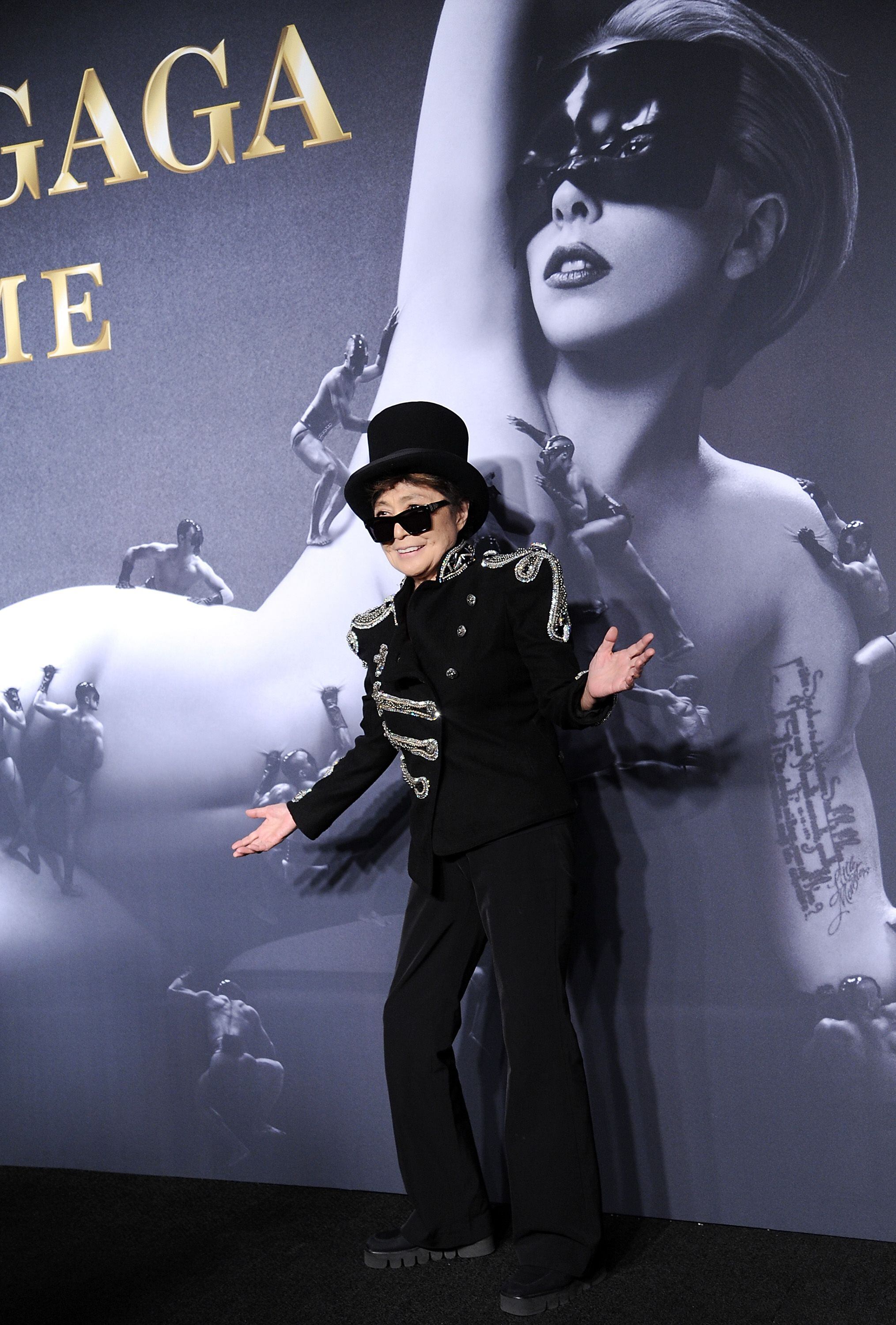Lady Gaga Fame fragrance launch event