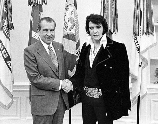 Elvis and Richard Nixon