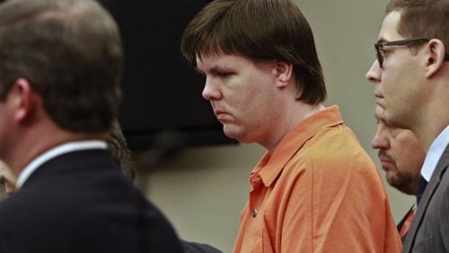 Justin Ross Harris is sentenced to life in prison, without possibility of parole, on Dec. 5 for killing his 22-month-old son Cooper. Bob Andres / bandres@ajc.com