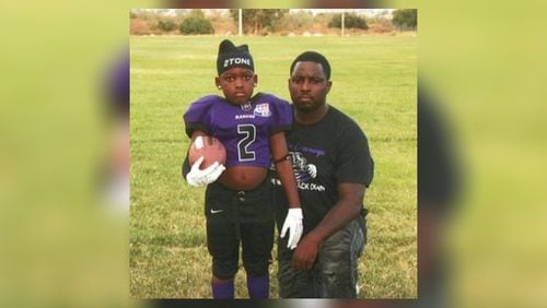 Authorities located Dederick Floyd and his 10-year-old son Xavier on Friday.