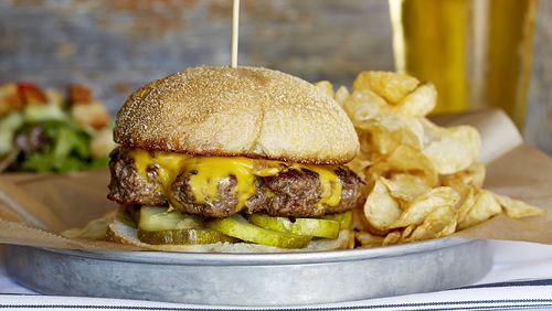Get a burger, side and beer for $12 every Monday at The Big Ketch.