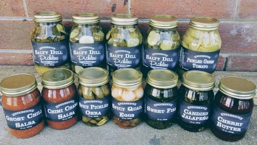 Bread and butter pickles from Stamey’s Salty Dill Pickles. Courtesy of Stamey’s Salty Dill Pickles