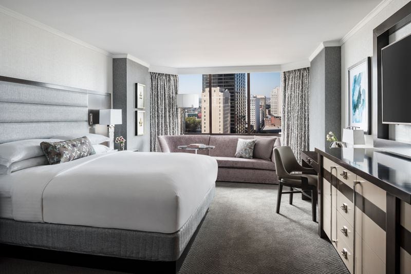 The Ritz-Carlton, Atlanta's reimagined Deluxe King guest room.