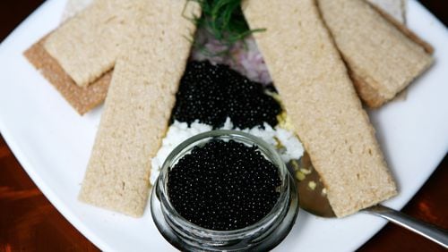 American hackleback caviar / AJC file photo