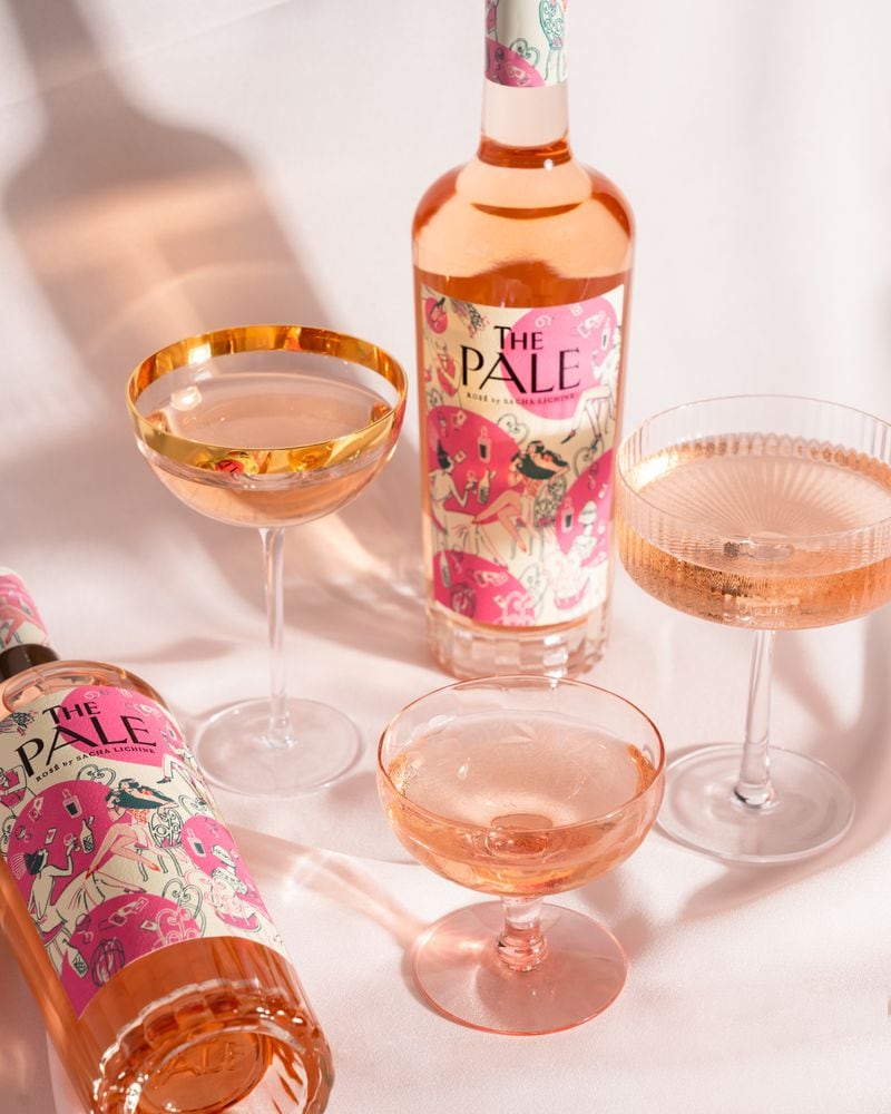 The Pale dry rosè has a label inspired by early illustrations from The New Yorker during the Roaring Twenties.