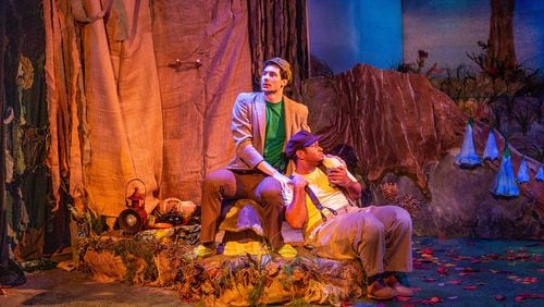 Matt Baum (left) and Greg Hunter play the title roles of "A Year With Frog and Toad" at Synchronicity Theatre.
Courtesy of Jerry Siegel