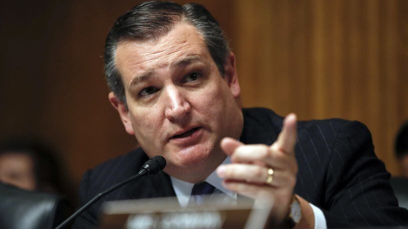 Sen. Ted Cruz, R-Texas, speaks during a Senate Judiciary Committee hearing in November. AP Photo/Carolyn Kaster