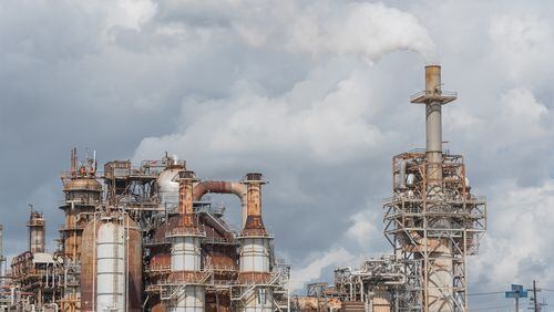 Oil companies have not built a new refinery in the United States for more than 40 years, although many have been expanded. When one of the old refineries does go down for repairs or because of hurricanes, it often leaves the U.S. with a supply crunch. Here, a refinery in Pasadena, Texas. (Trong Nguyen/Dreamstime/TNS)