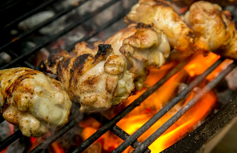  Chicken on the grill / JAY JANNER / AMERICAN-STATESMAN