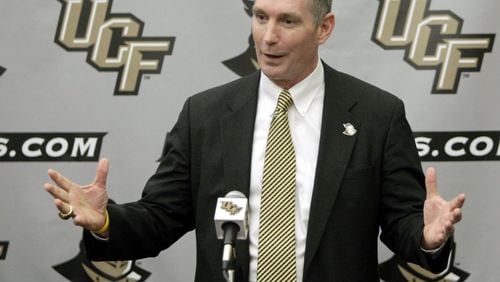 Georgia Tech has hired former Oregon State athletic director Todd Stansbury, a former Tech football player and assistant athletic director, as their new AD. (AP photo)