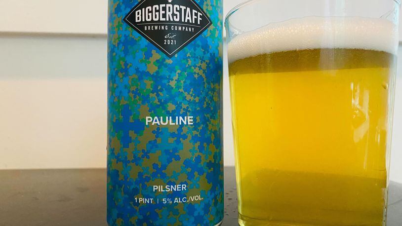 Biggerstaff Pauline Pilsner is a refreshing and food-friendly beer. / 

Bob Townsend for the Atlanta Journal-Constitution.