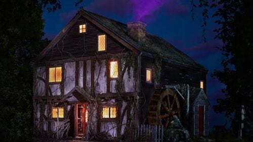 Inside the Airbnb recreated cottage that resembles the one in "Hocus Pocus."