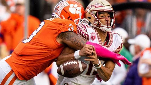 Clemson has now joined Florida State as programs looking to exit the Atlantic Coast Conference. (Jacob Kupferman/Getty Images/TNS)