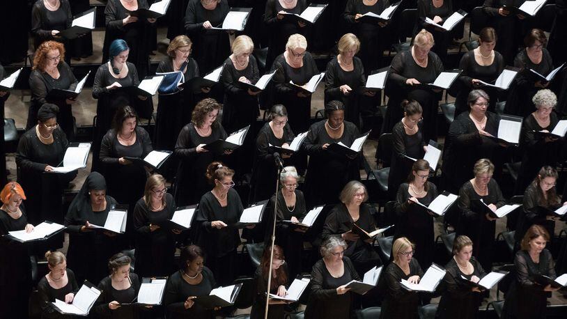 The ASO Chorus performed Verdi’s “Four Sacred Pieces” Thursday at Symphony Hall. CONTRIBUTED BY JEFF ROFFMAN