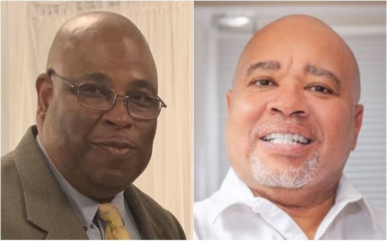 Curtis Clemons (left) and Keybo Taylor (right) both plan to run for Gwinnett County Sheriff as Democrats in 2020. Both are retired from the Gwinnett County Police Department. SPECIAL PHOTOS