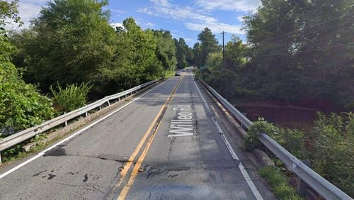 A section of Willeo Road will close for a $2.5 million bridge replacement project starting June 1. (Google Maps)