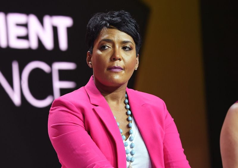 FILE: Mayor Keisha Lance Bottoms said she doesn’t know what information Gov. Brian Kemp is basing his decision on to start reopening the state amid the coronavirus pandemic.  (Photo by Paras Griffin/Getty Images for Essence)