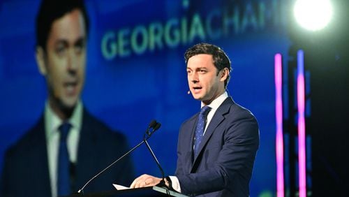 U.S. Sen. Jon Ossoff released findings from a Senate subcommittee investigation that concluded systemic failures and mismanagement within Georgia’s child welfare contributed to the deaths of children. (Hyosub Shin / Hyosub.Shin@ajc.com)