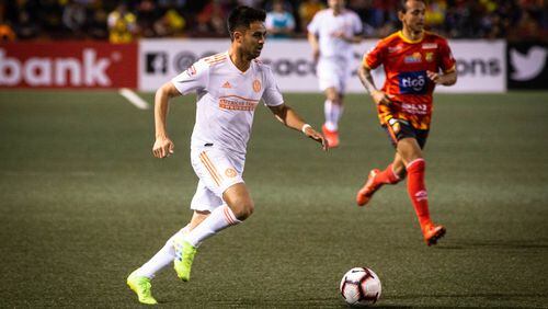 Atlanta United played Herediano in the CONCACAF Champions League on Thursday in Heredia, Costa Rica. (Atlanta United)
