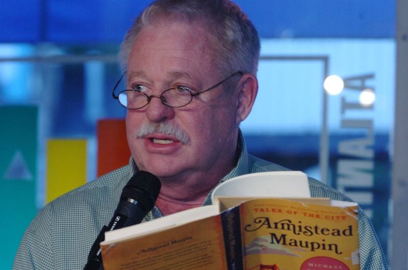 Armistead Maupin will appear Saturday and Sunday, Sept. 1-2, at the AJC Decatur Book Festival to talk about his memoir, “Logical Family,” and to speak at the screening of a new documentary, “The Untold Tales of Armistead Maupin.” CONTRIBUTED BY AJC DECATUR BOOK FESTIVAL