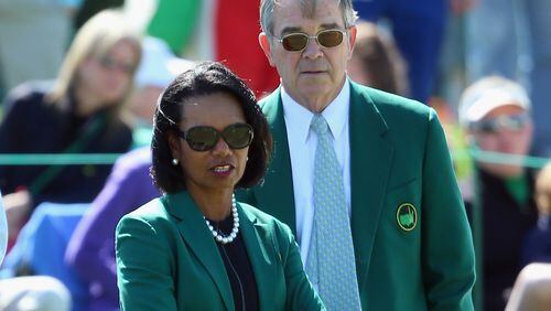 Billy Payne oversaw a number of changes at Augusta National, including accepting female members, such as former Secretary of State Condoleezza Rice. (Andrew Redington/Getty Images)