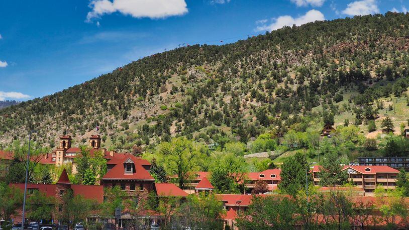 Iron Mountain is the site of Glenwood Caverns Adventure Park in Glenwood Springs, Colorado, where a girl was killed Sunday night in an incident involving the Haunted Mine Drop. The park closed for two days after the girl's death. (Dreamstime/TNS)
