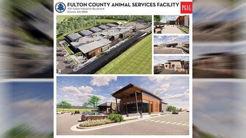 Fulton County’s new Animal Services site. (Photograph provided by Fulton County)
