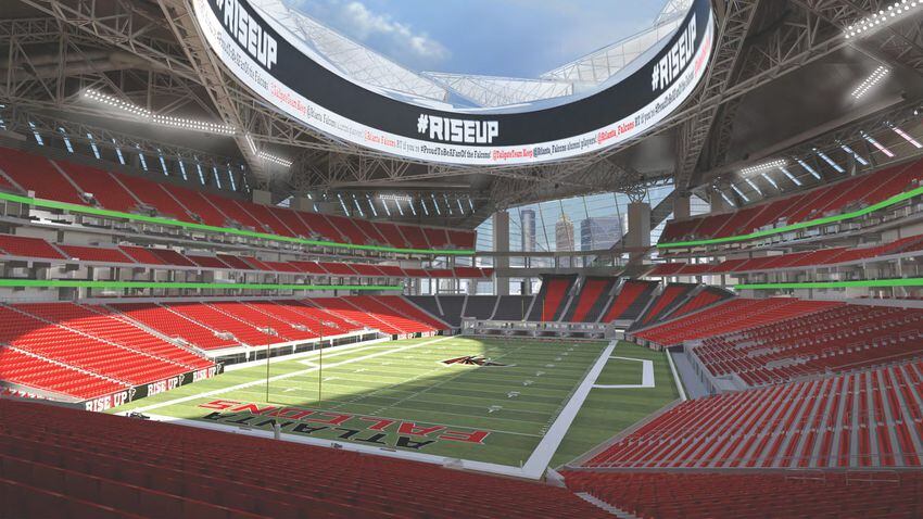 New Falcons stadium