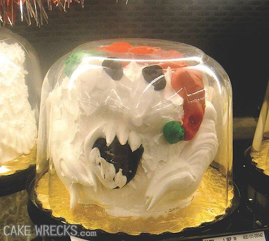 Cake Wrecks Horrible Holiday Cakes