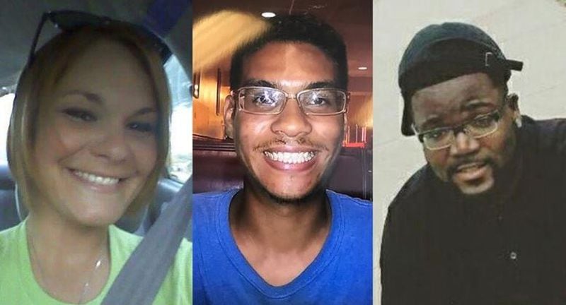 Victims of a possible Tampa, Fla., serial killer include, Monica Caridad Hoffa, left, Anthony Naiboa, center, and Benjamin Edward Mitchell.