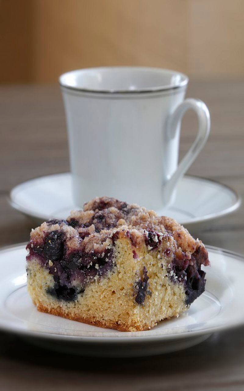 Blueberry Buckle, from "Breakfast with Beatrice" by Duluth cookbook author Beatrice Ojakangas. (Tom Wallace/Minneapolis Star Tribune/TNS)
