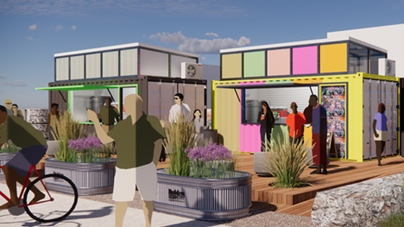 A rendering of the new BeltLine MarketPlace space, set to open this year.