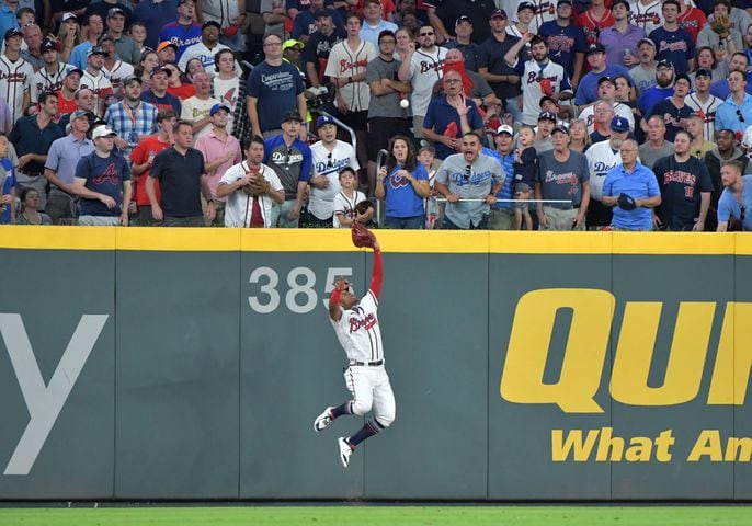 Photos: Acuna hits grand slam as Braves battle Dodgers in Game 3